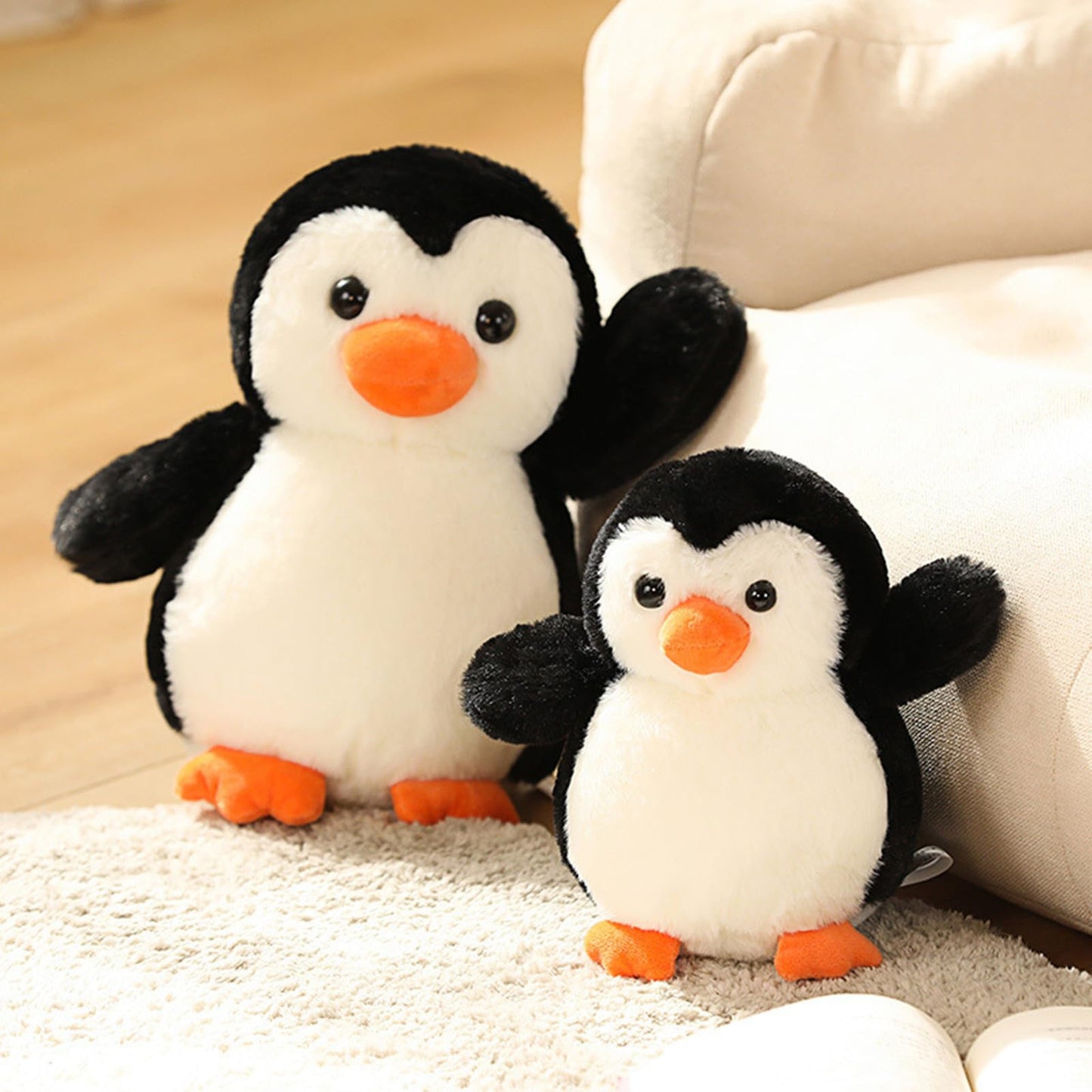 FAYUAKU 8.6-inch Penguin Plush Doll – Soft Huggable Stuffed Animal for Kids