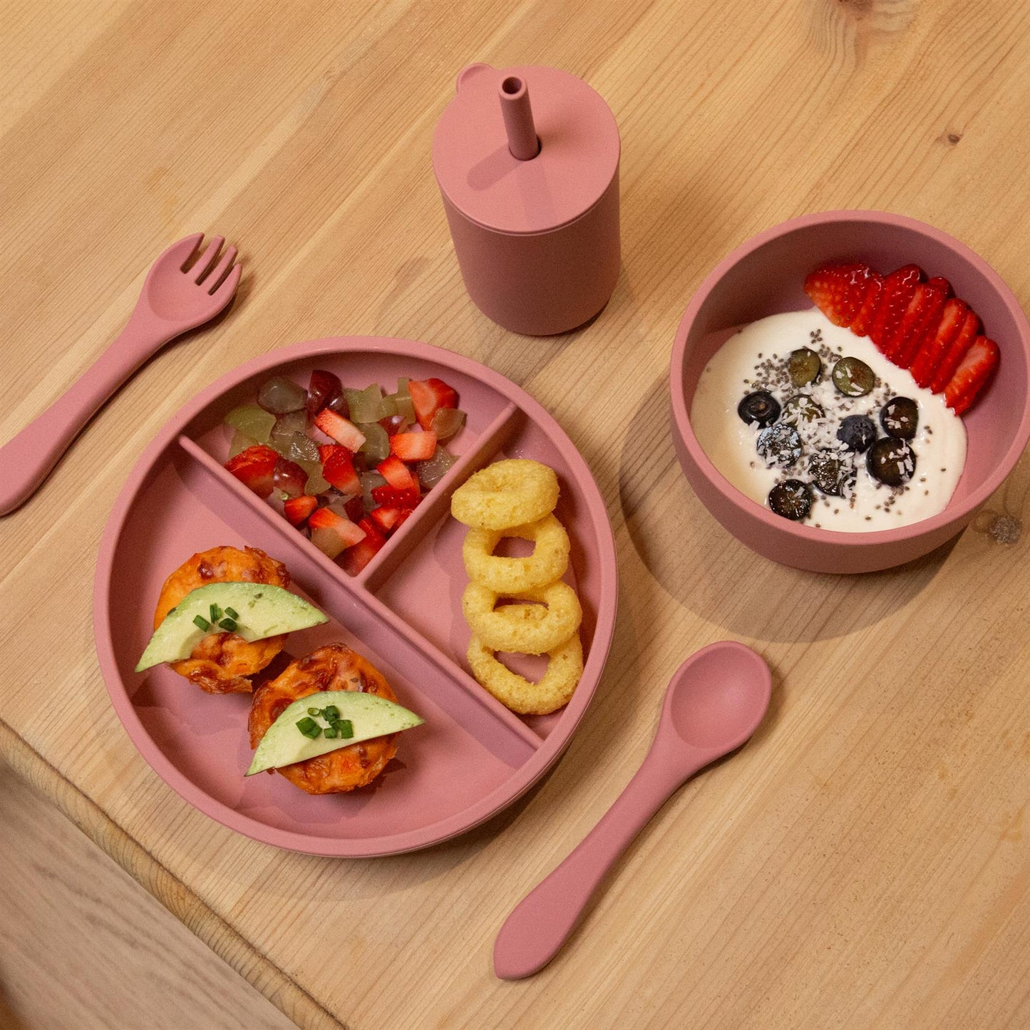 Silicone Baby Weaning Fork