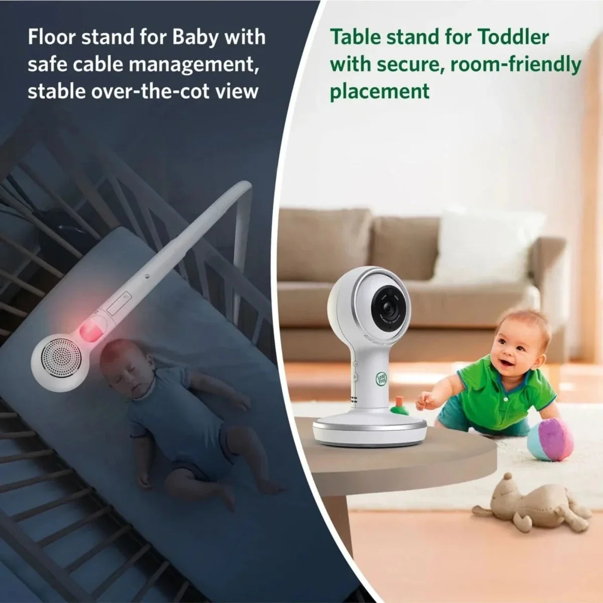 LeapFrog LF5817HD 7" Wi-Fi Smart Video Baby Monitor