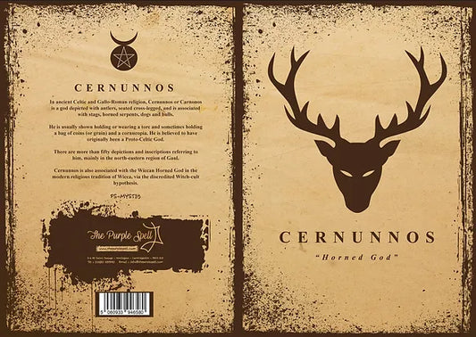 Cernunnos Symbol Greeting Card | Horned God | Pagan Birthday Card