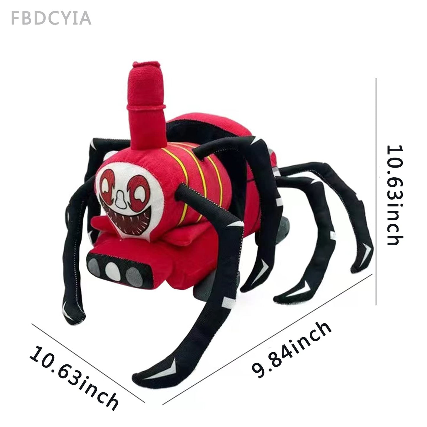 FBDCYIA Choo Choo Charles Plush Toy - 11 Inch Spider Train Doll