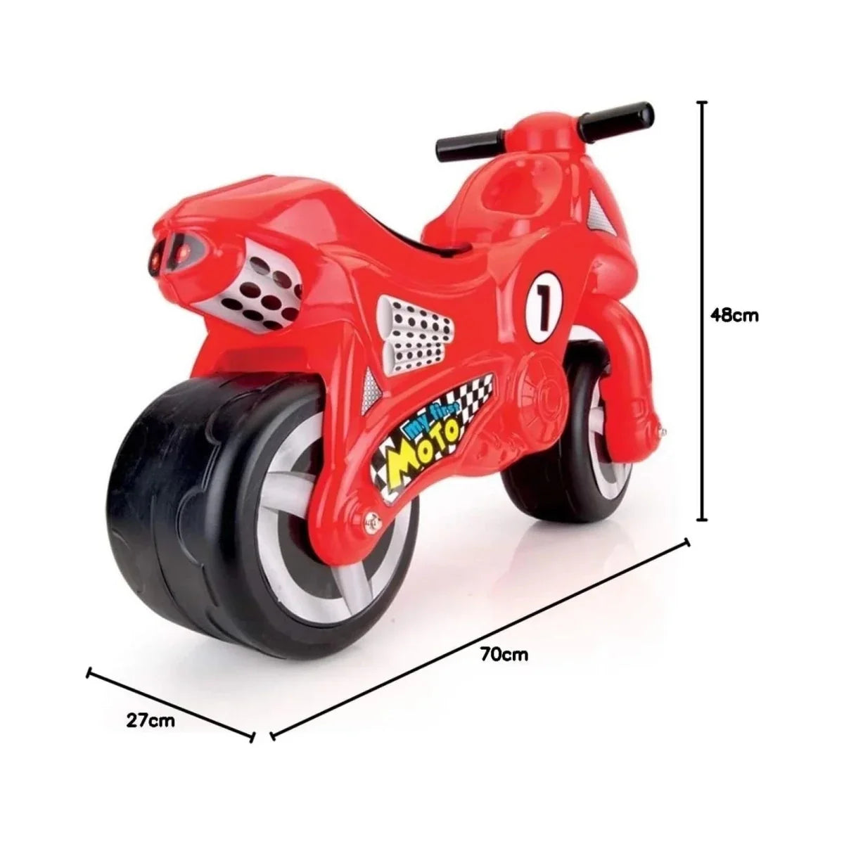 Dolu My First Motorcycle Ride-On - Red