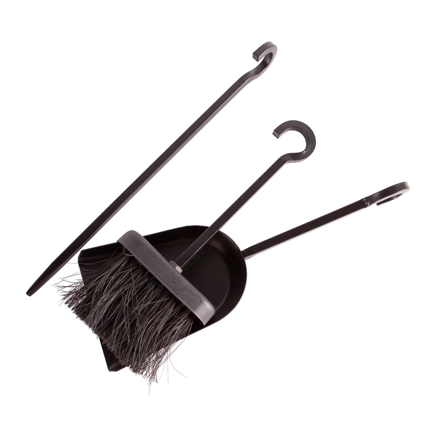 4pc Black 'Midhurst' Fireside Companion Set
