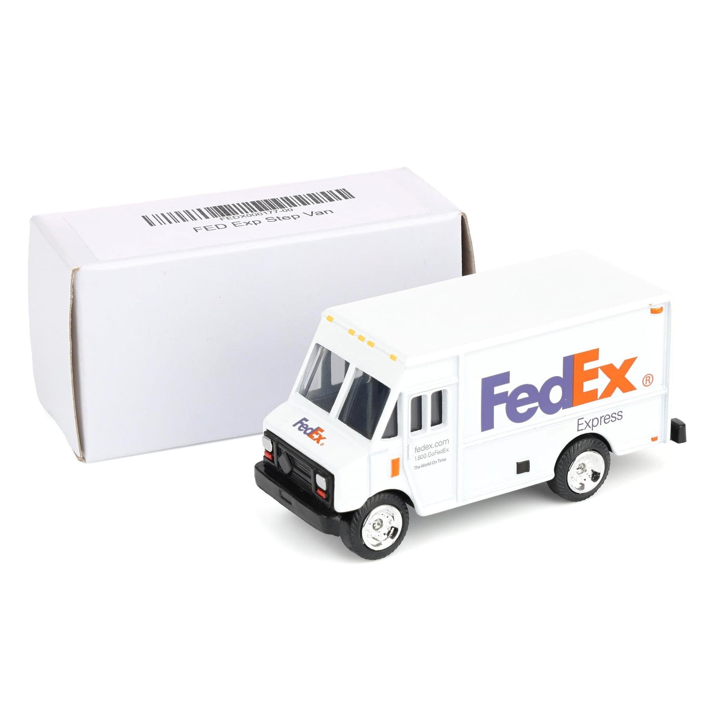 FedEx Express 1/64 Die-Cast Delivery Van – Authentic Display Model