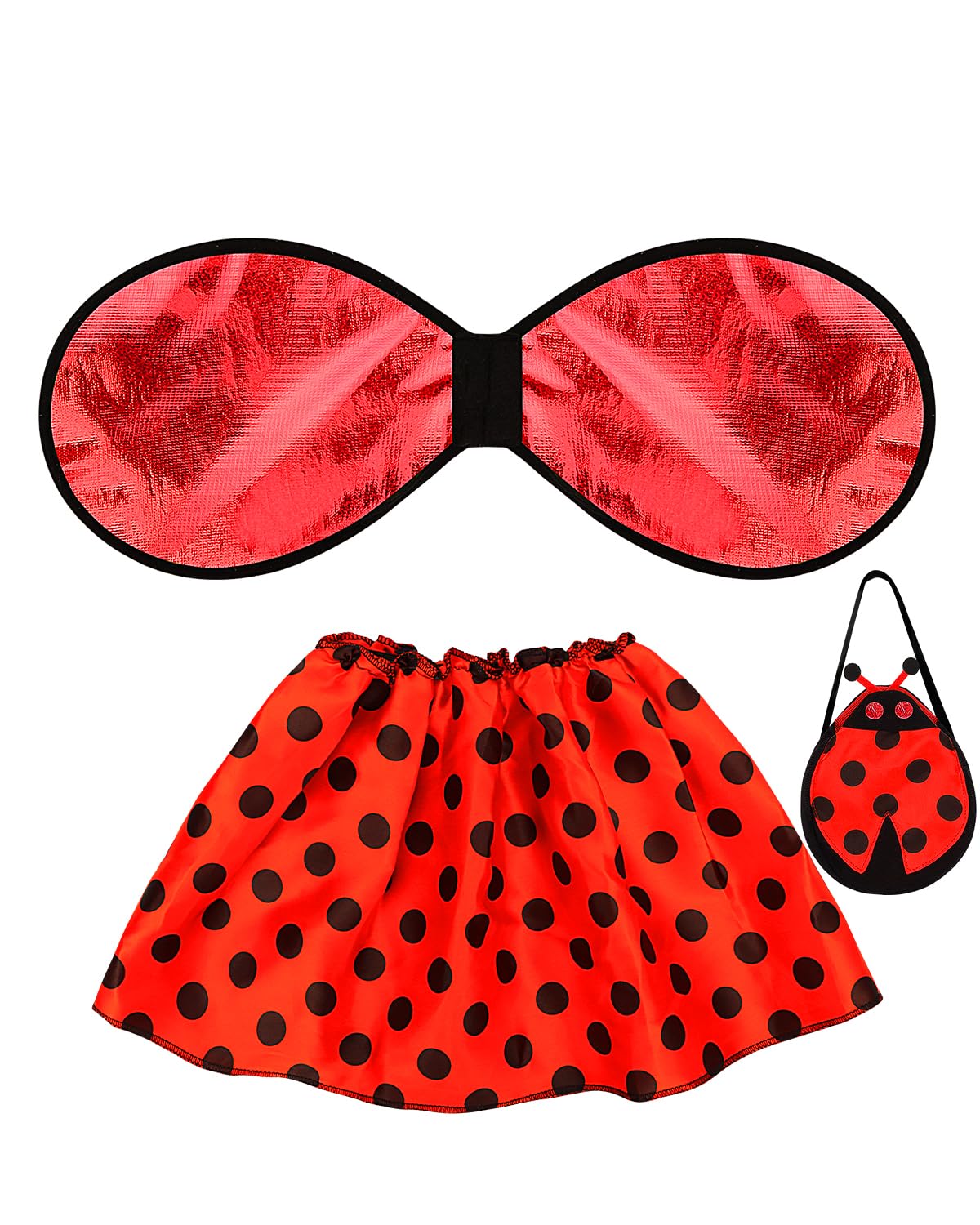 Fedio Dress Up Clothes for Little Girls – Princess Costumes & Trunk Set (Ages 3-6)