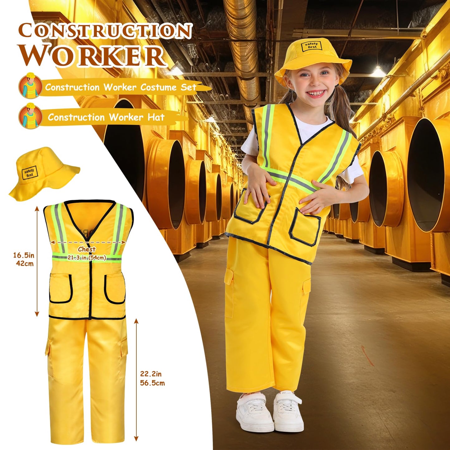 Fedio 14Pcs Toddler Dress Up Set – 4 Costumes for 3–6 Years