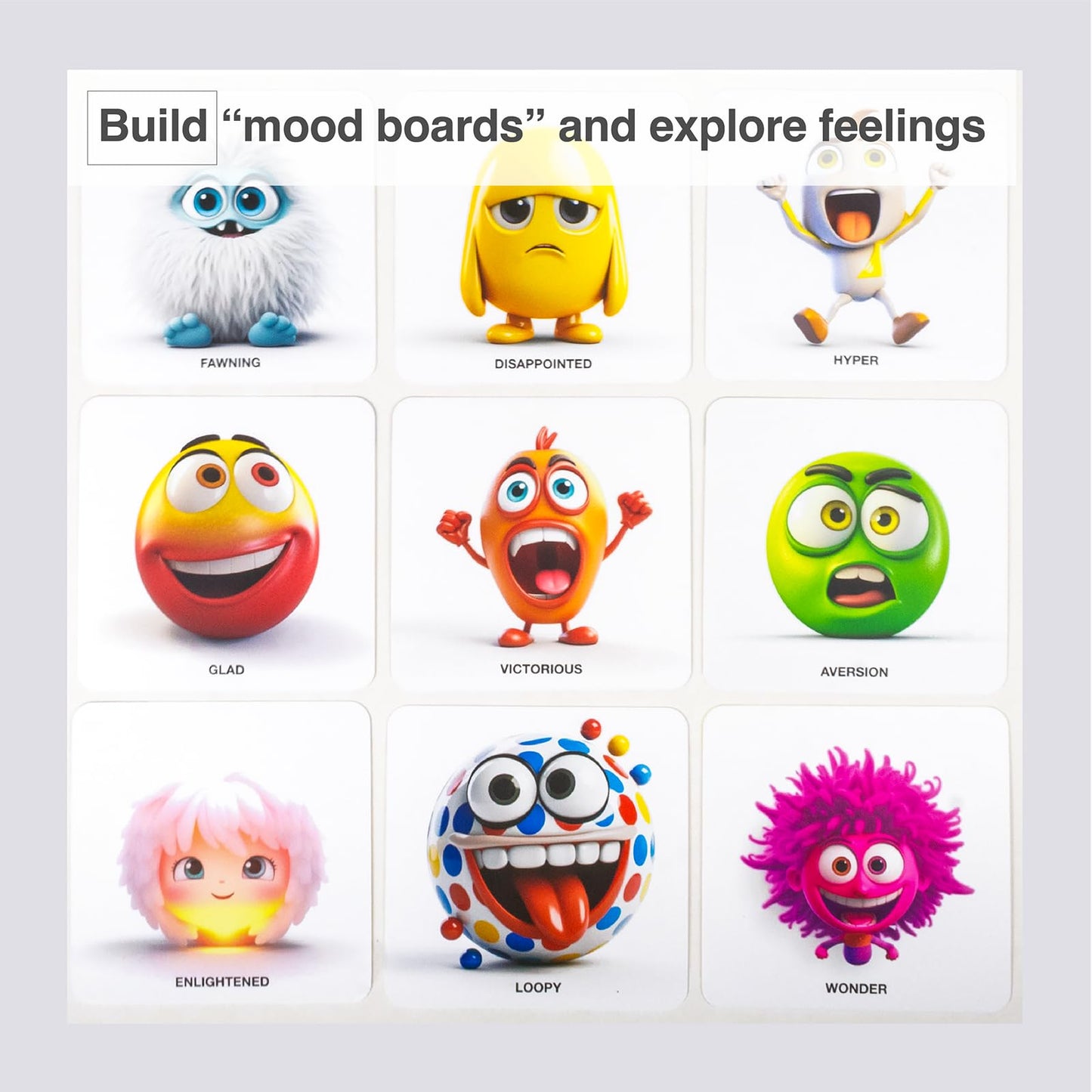 FeelWise 156 Emotion Cards Deck – Master Emotional Intelligence & Build Resilience
