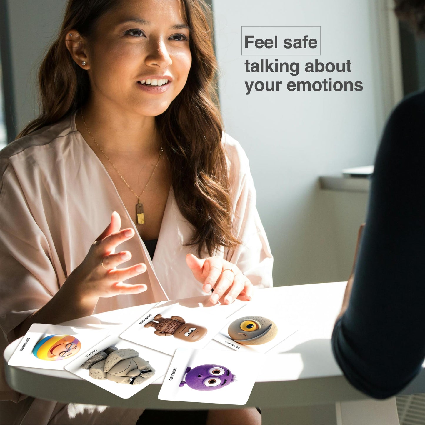 FeelWise Emotional Intelligence Card Deck – 156 Emotions + 37 Micro-Mindfulness Techniques
