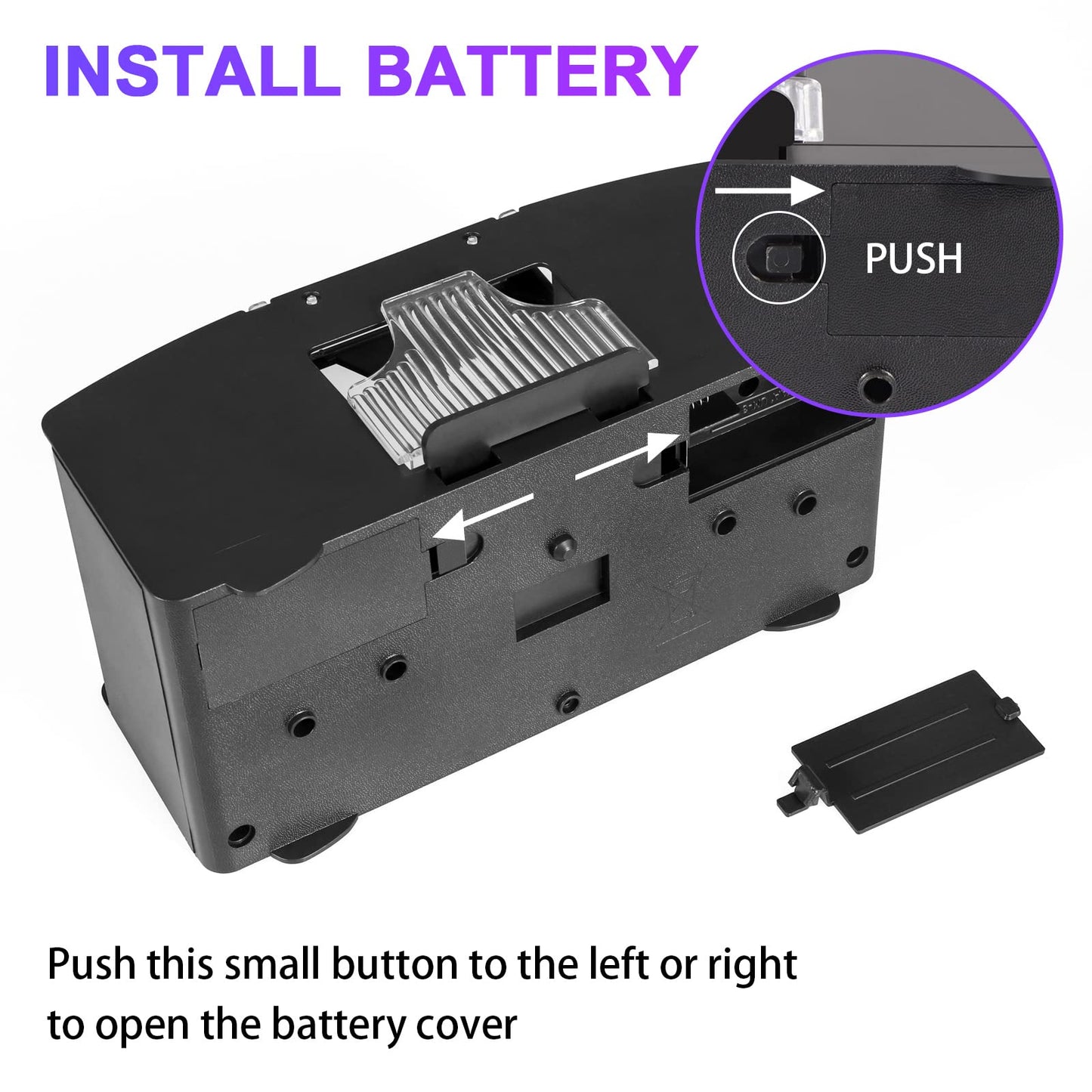 FEIERYA Automatic Card Shuffler 2-Deck – Battery-Operated Shuffler for UNO, Poker & More