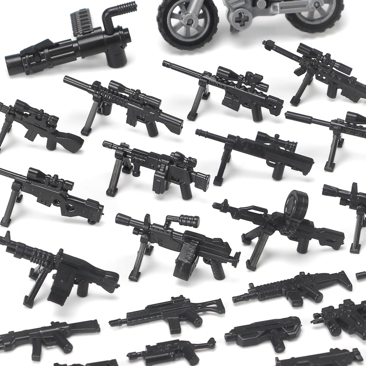 Feleph SWAT Equipment Pack – City Army Toy Set for SWAT Figures (150+ Accessories)