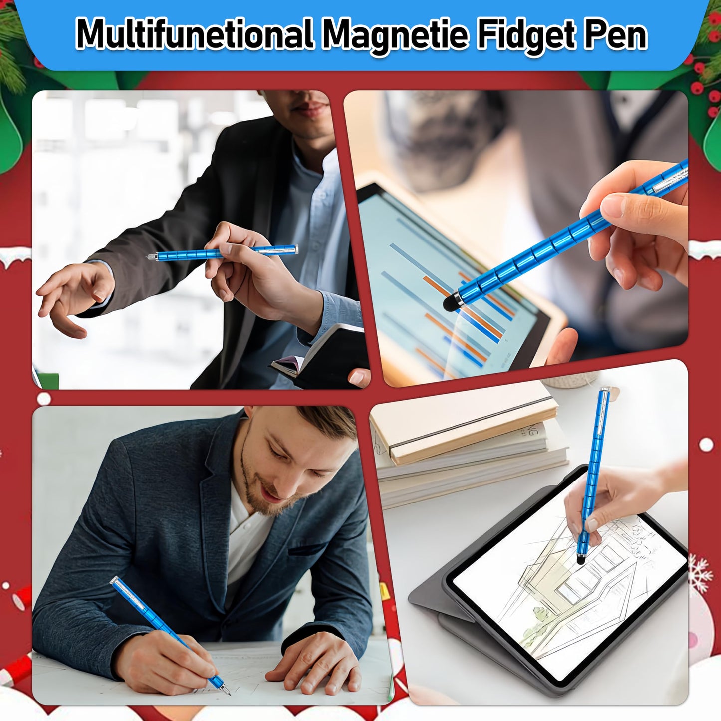 Felikray Magnetic Fidget Pen – Creative Stress-Relief Gadget for Teens & Adults | Unique Gift
