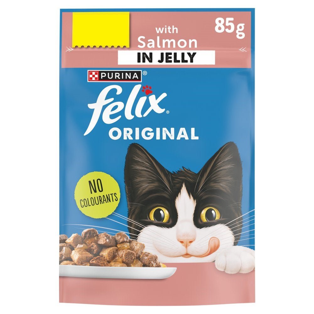 FELIX Original Salmon Cat Food PMP 85g (Box of 26)
