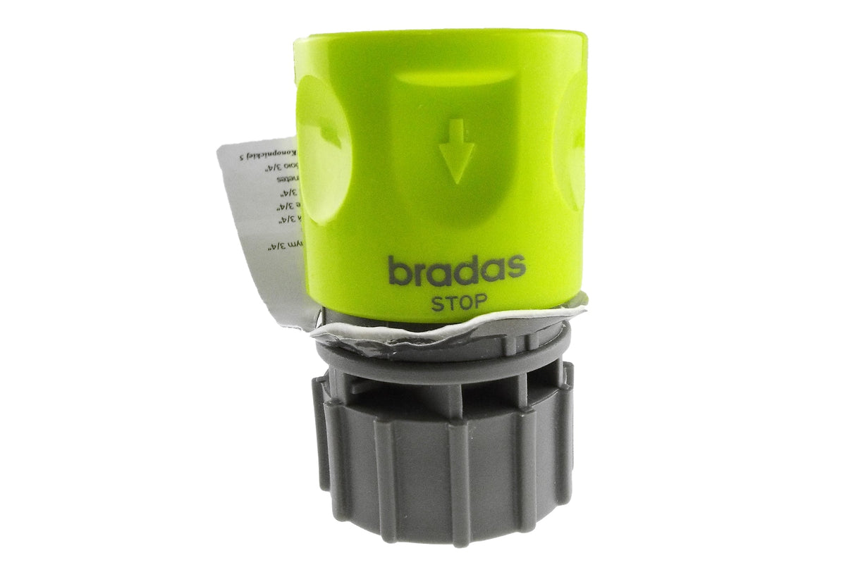 Female Hose Connector with 3/4" BSPF Thread Lime