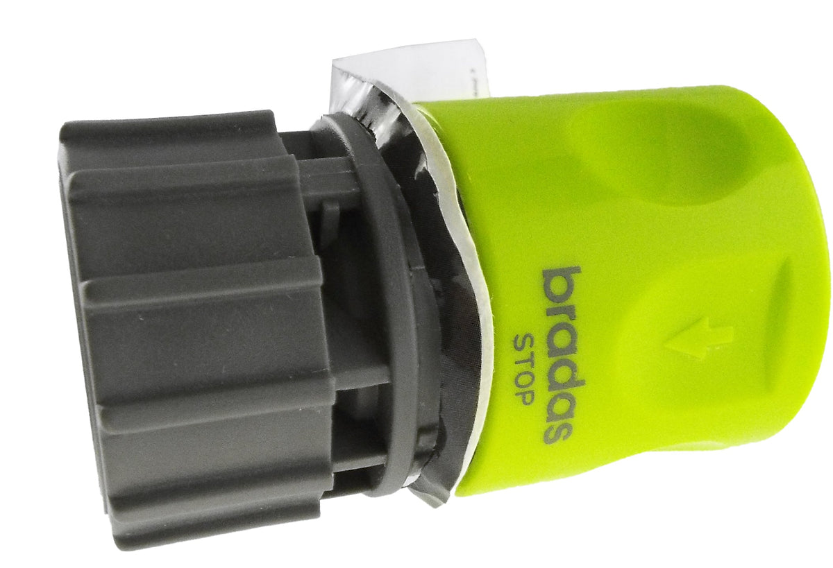 Female Hose Connector with 3/4" BSPF Thread Lime