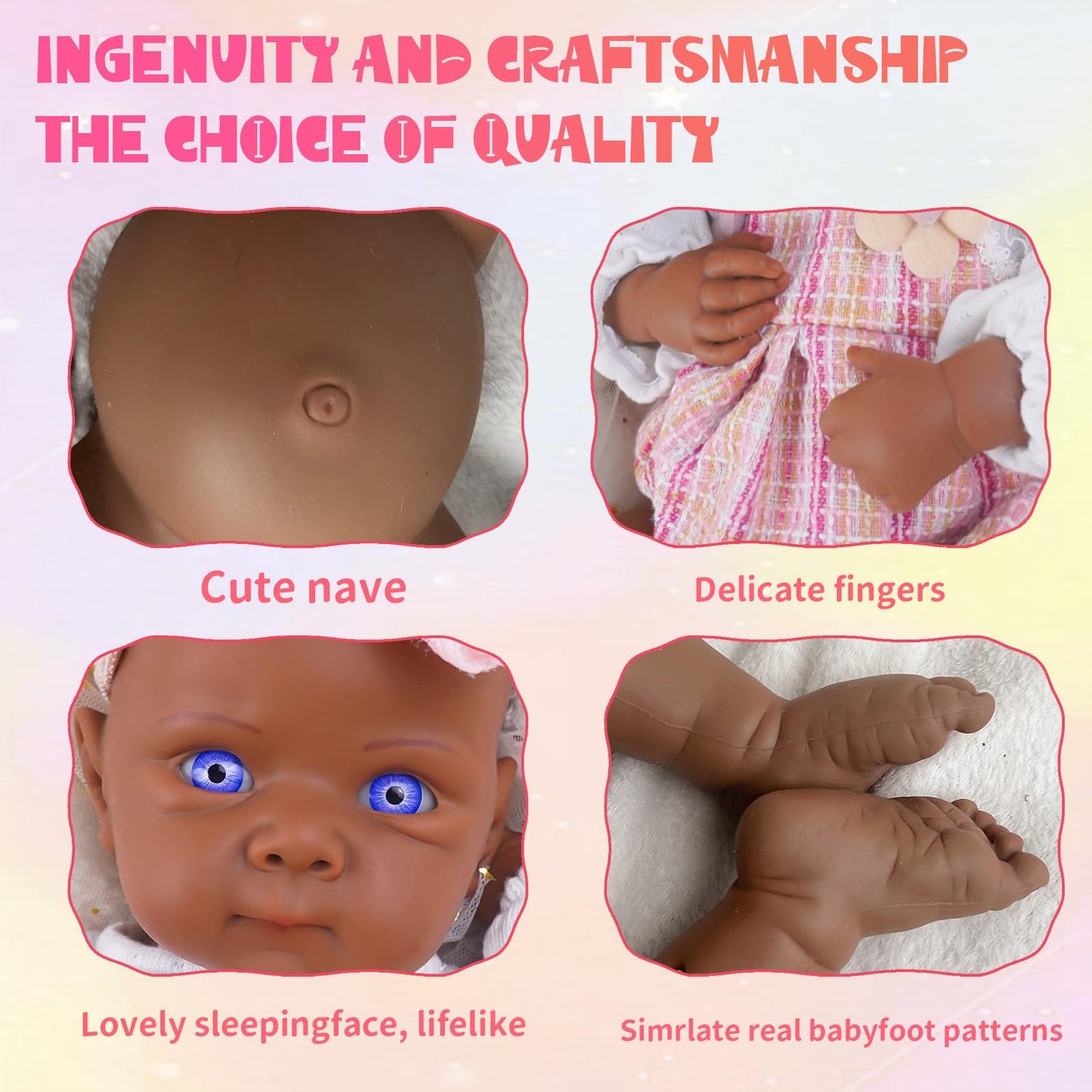 FemmeForm Special Edition 20-Inch Full Silicone Baby Doll | Reborn, Sleeping Baby, Gift Box