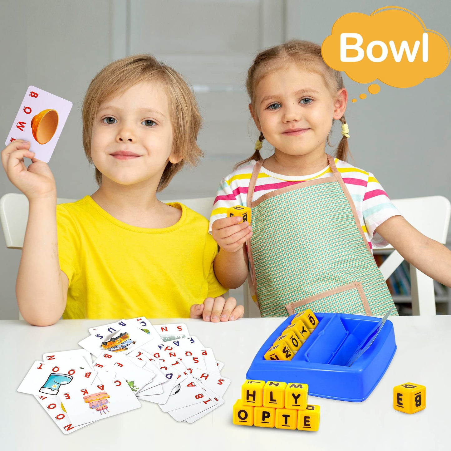 Fenikso Matching Letter Game - Alphabet, Spelling & Word Reading for Kids 3-8 | Educational Toy