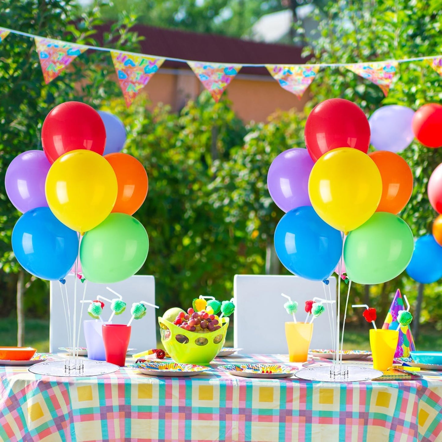 Fenxyo 8-Set Balloon Stand Kit – Easy Table Centerpieces for Any Celebration