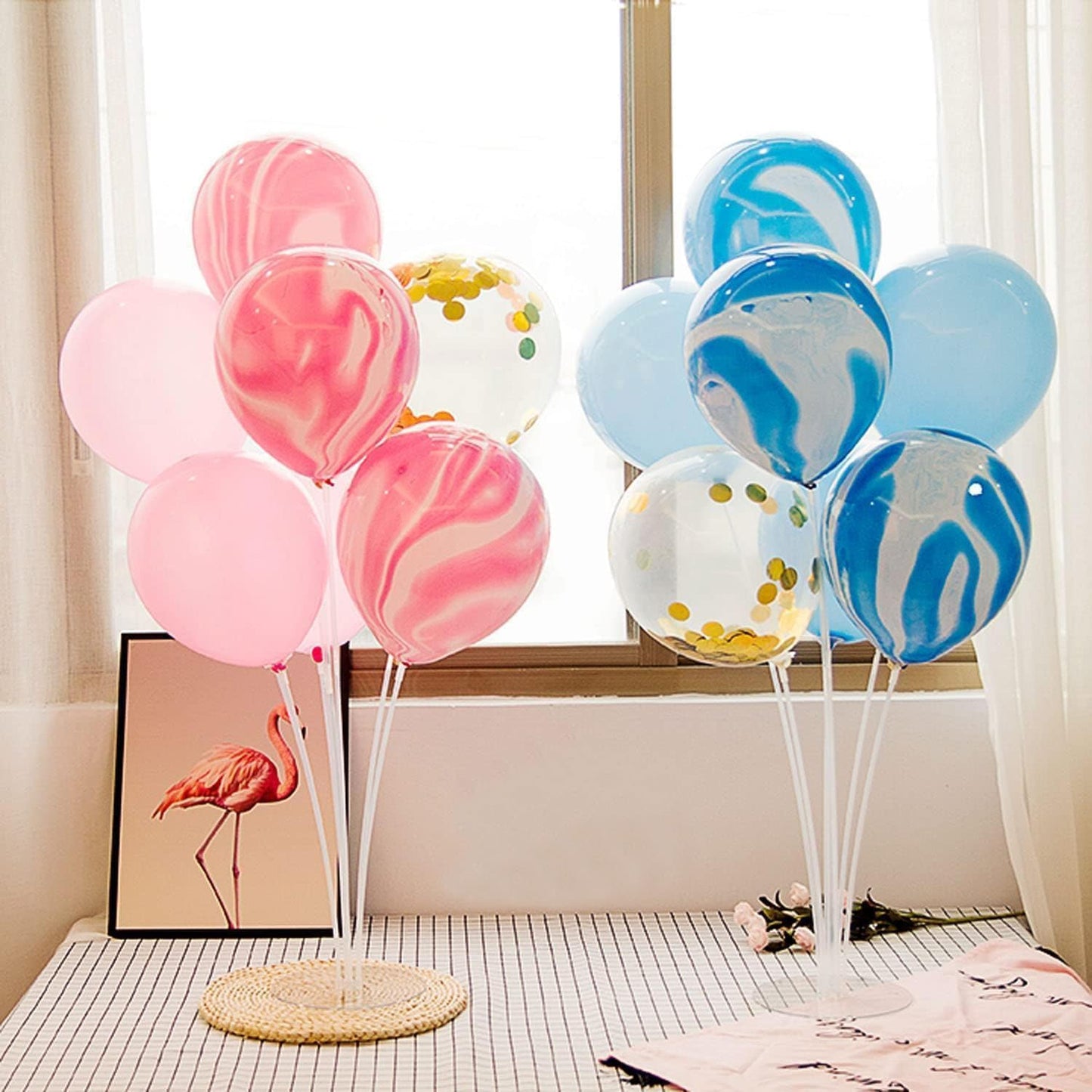 Fenxyo 8-Set Balloon Stand Kit – Easy Table Centerpieces for Any Celebration