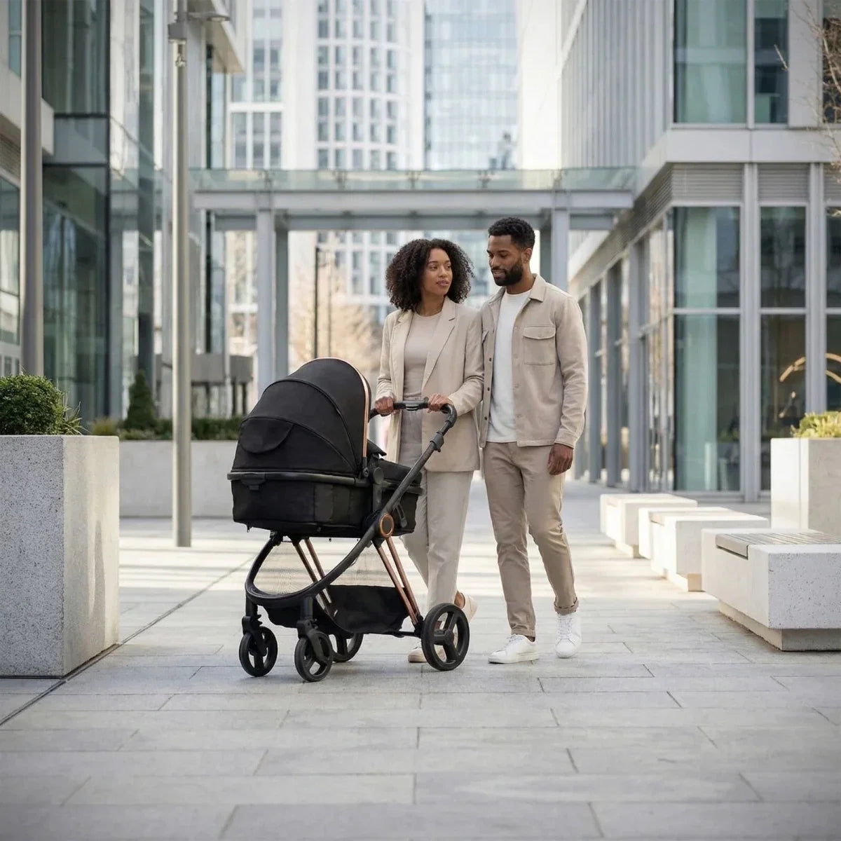 Red Kite Push Me Pace i-Size 2-in-1 Neo Travel System - Amber