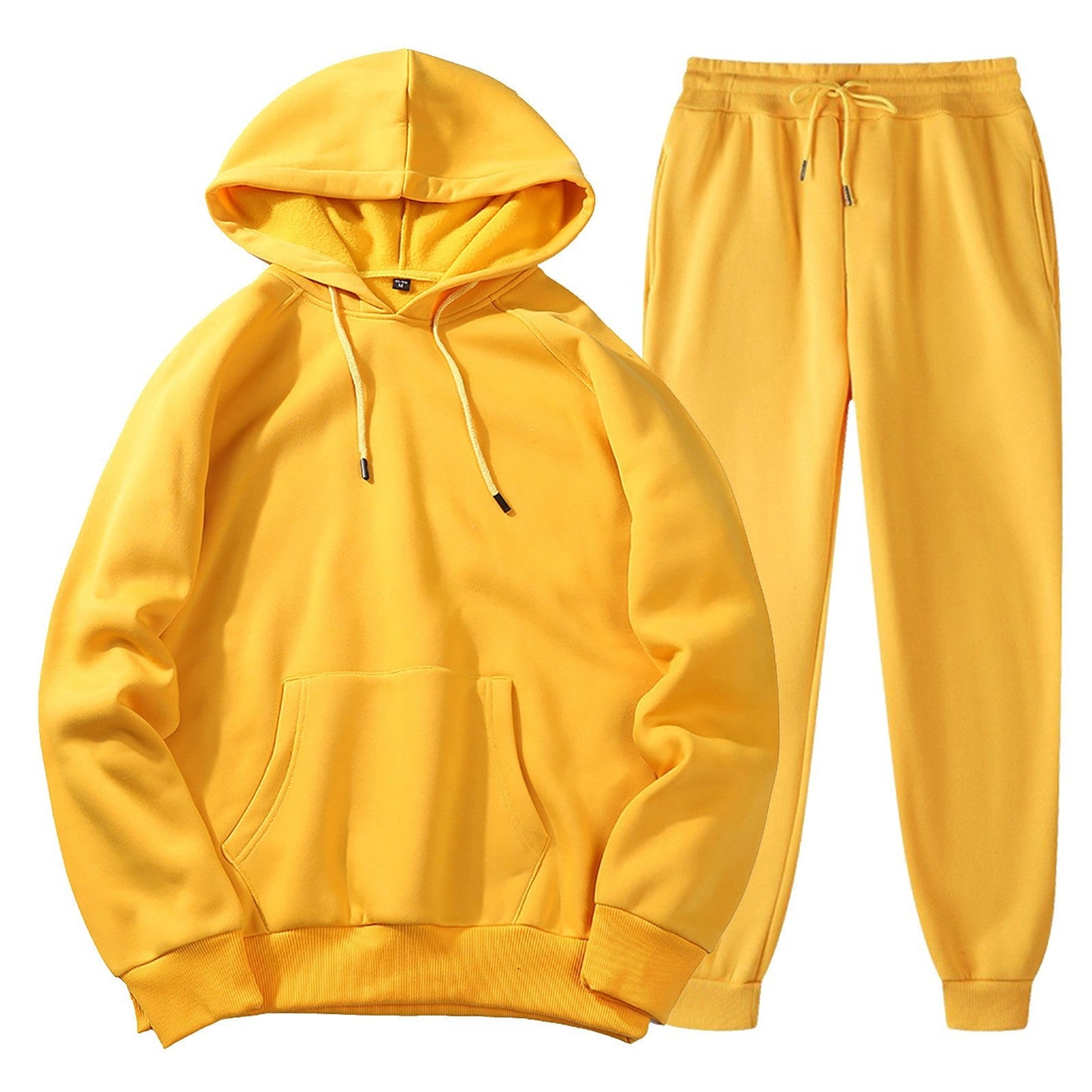 Men's Casual Sports Suit - Premium Hoodie & Trousers Set