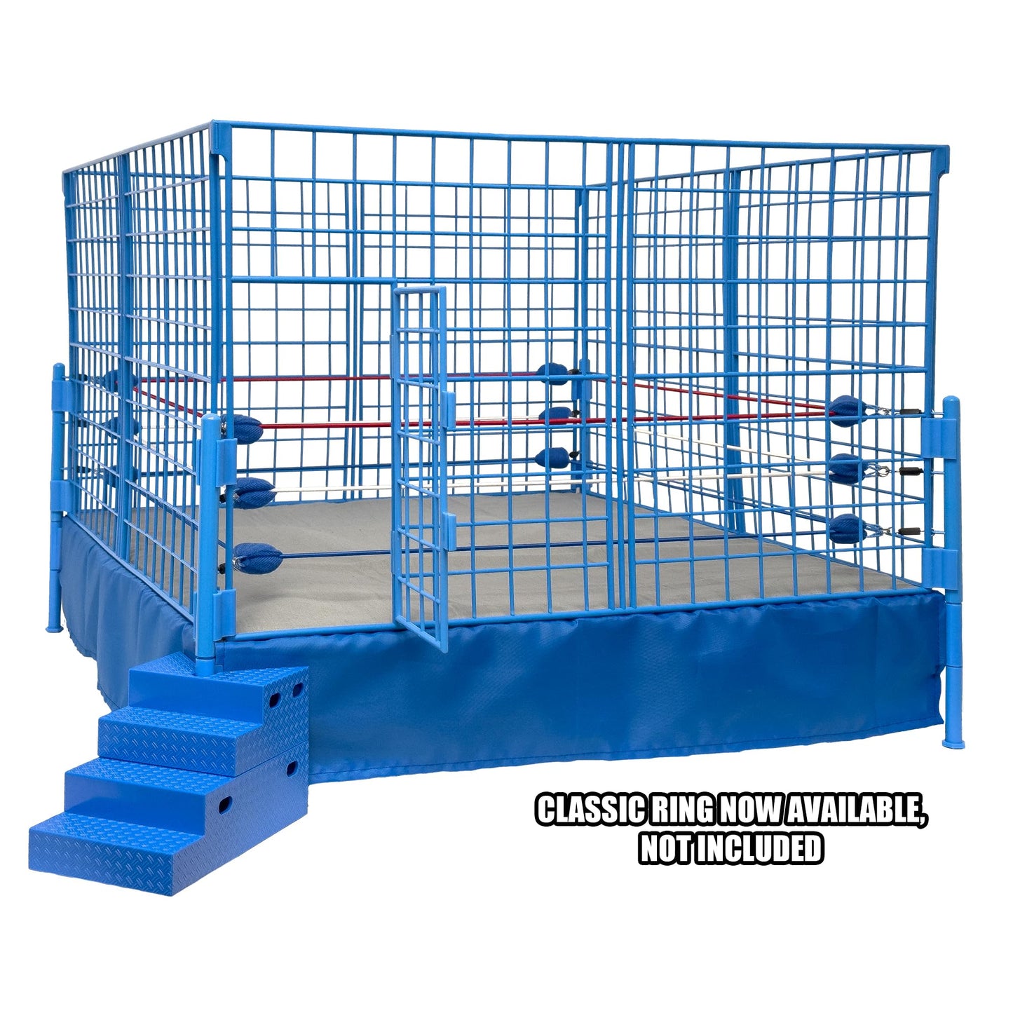 Figures Toy Company Classic Steel Cage Wrestling Playset