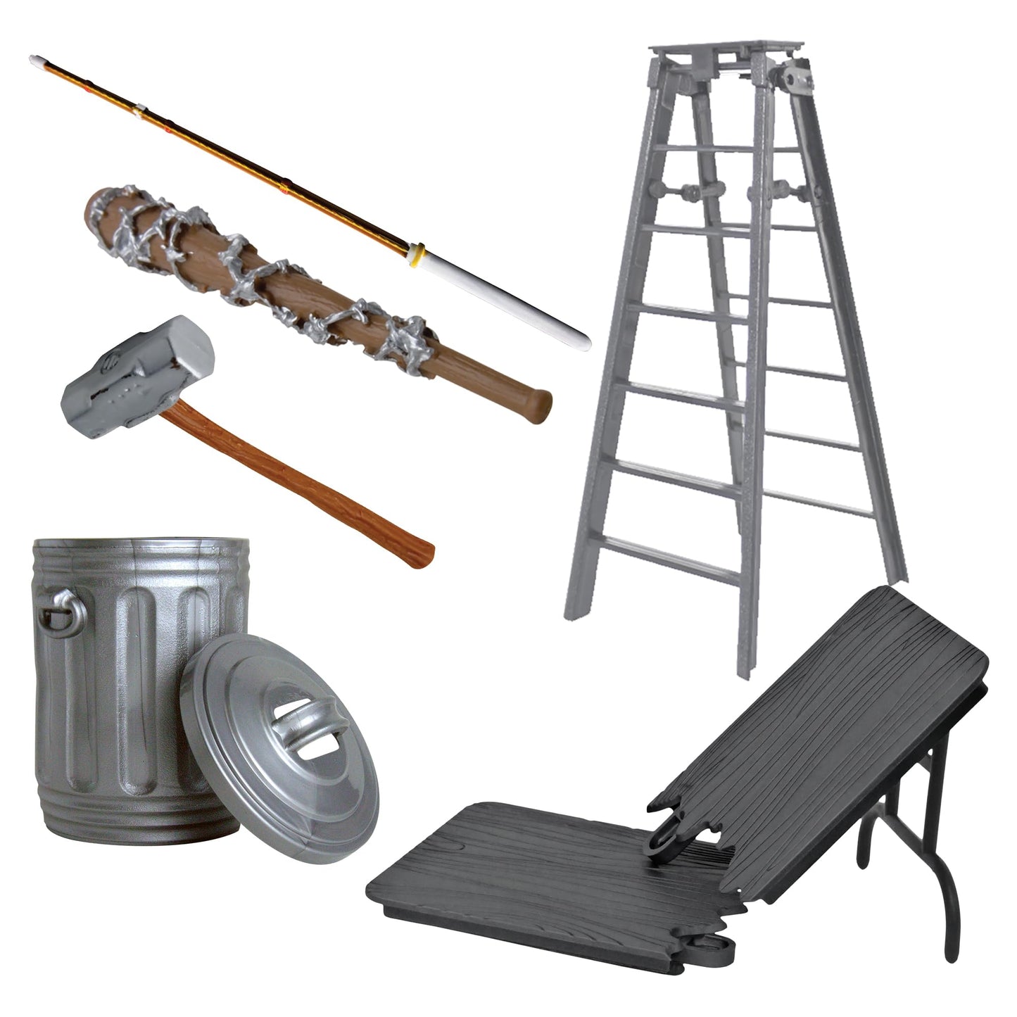 Starter Accessory Set for WWE Wrestling Action Figures by Figures Toy Company - Version 1