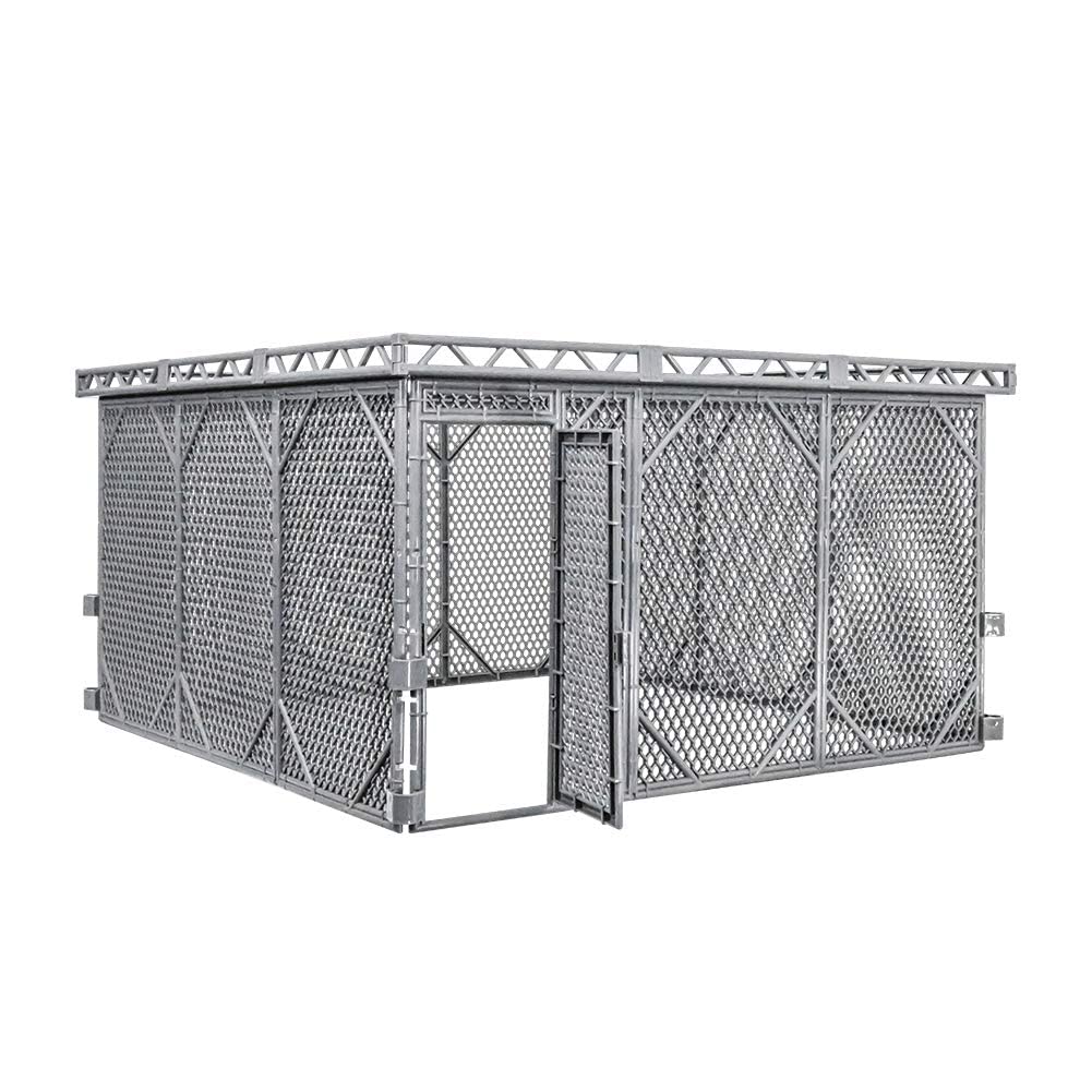 Steel Cage Playset for Figures Toy Company Wrestling Rings – In-Ring Arena Accessory