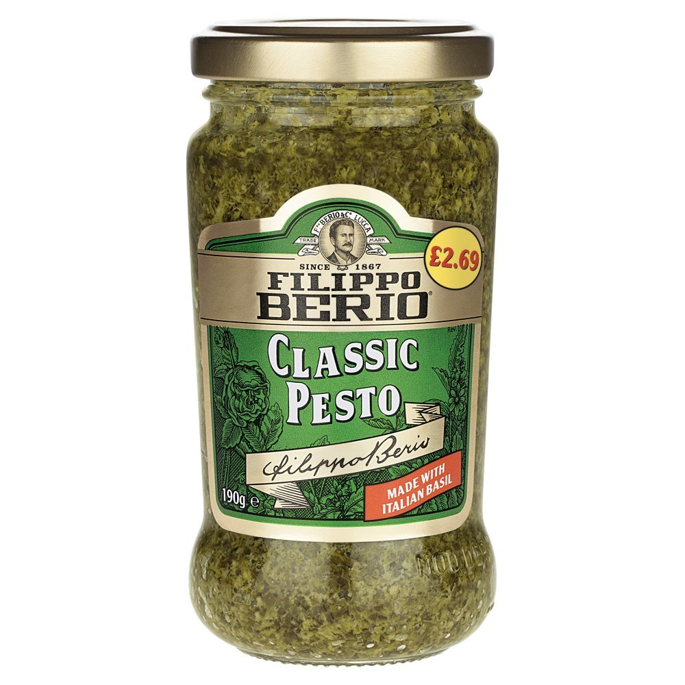 Filippo Berio Classic Pesto PMP 190g (Case of 6)