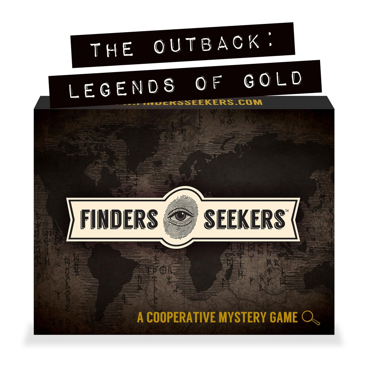 Finders Seekers Mystery Game | The Outback: Legends of Gold – Escape Room Style Puzzles for Date Night, Game Night & Solo Play
