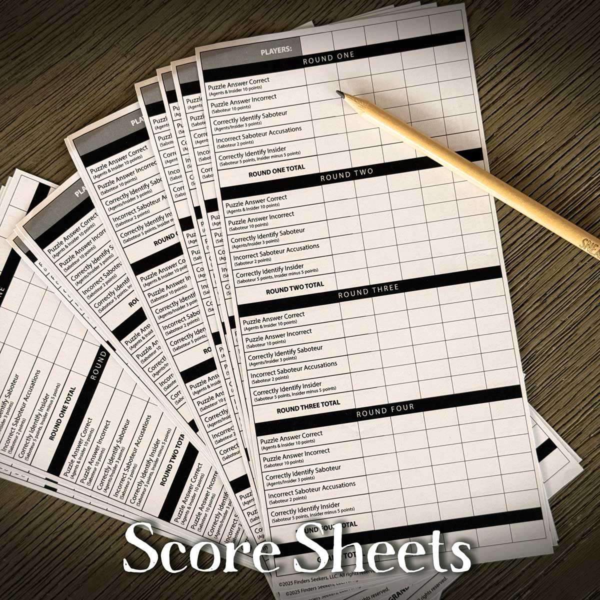 Sneaky Sabotage Party Game by Finders Seekers — Social Deduction & Puzzle Adventure