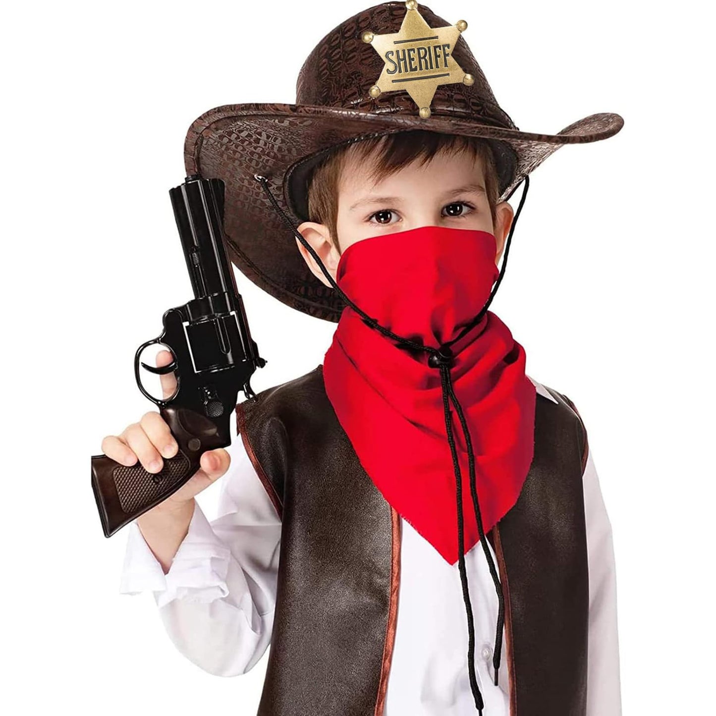 Finduat Metal Western Sheriff Badge - Party Favors, Prizes & Gifts