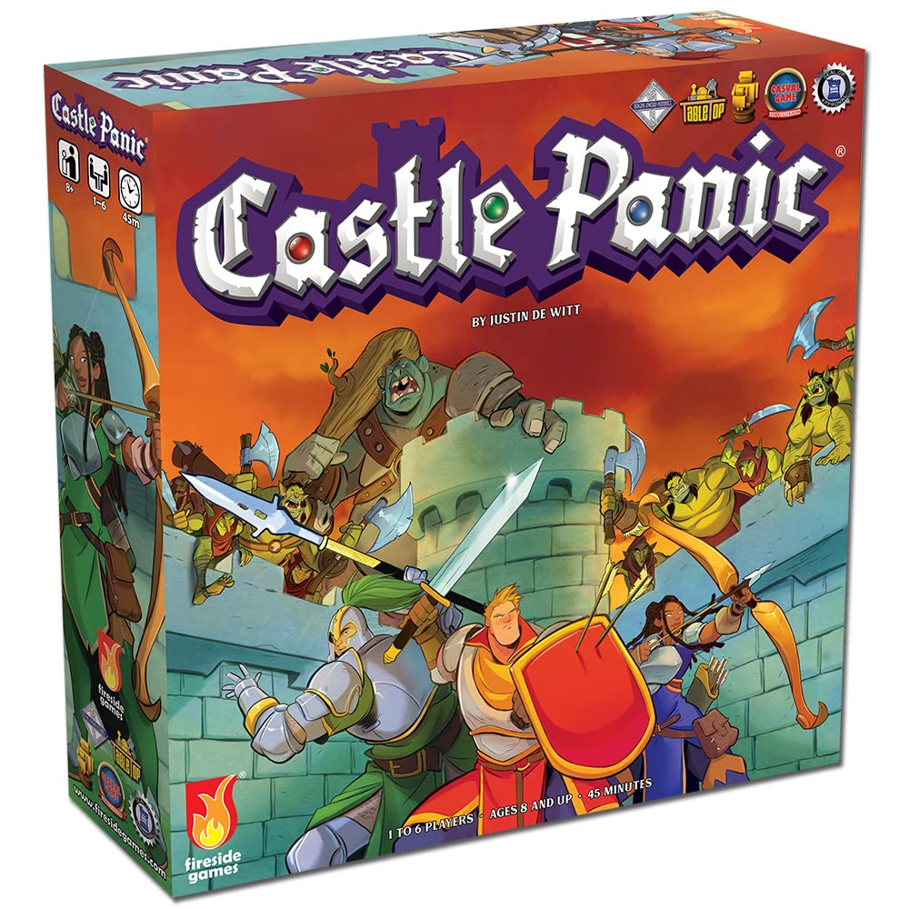 Castle Panic 2nd Edition by Fireside Games – Cooperative Board Game for Families and Adults