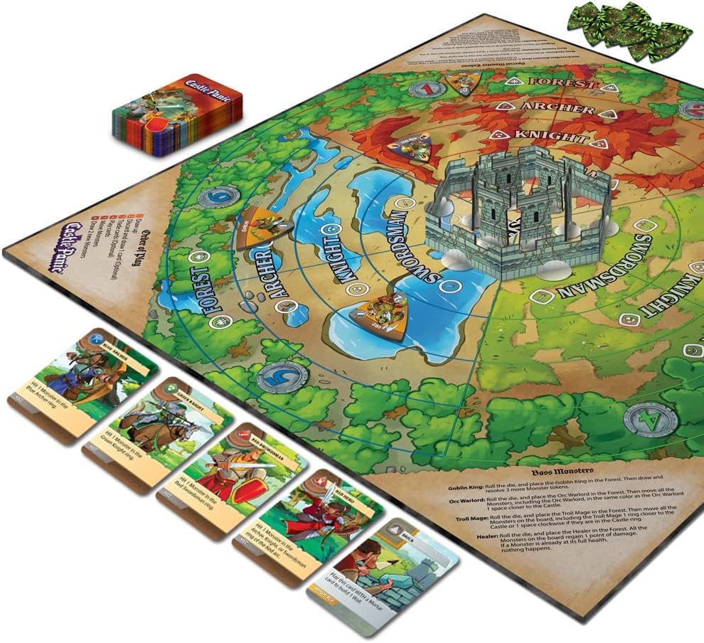 Castle Panic 2nd Edition by Fireside Games – Cooperative Board Game for Families and Adults