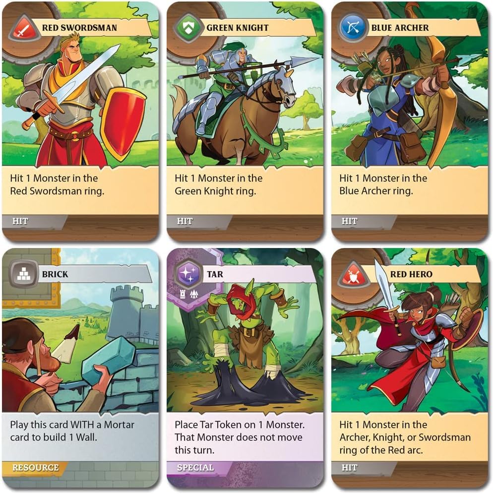 Castle Panic 2nd Edition by Fireside Games – Cooperative Board Game for Families and Adults