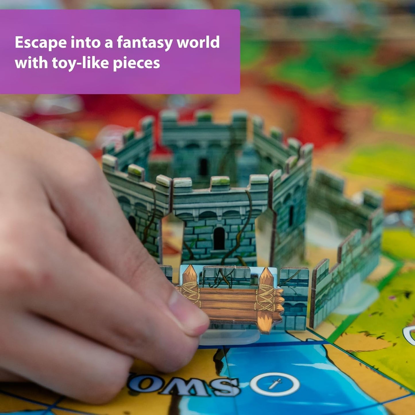 Castle Panic 2nd Edition by Fireside Games – Cooperative Board Game for Families and Adults
