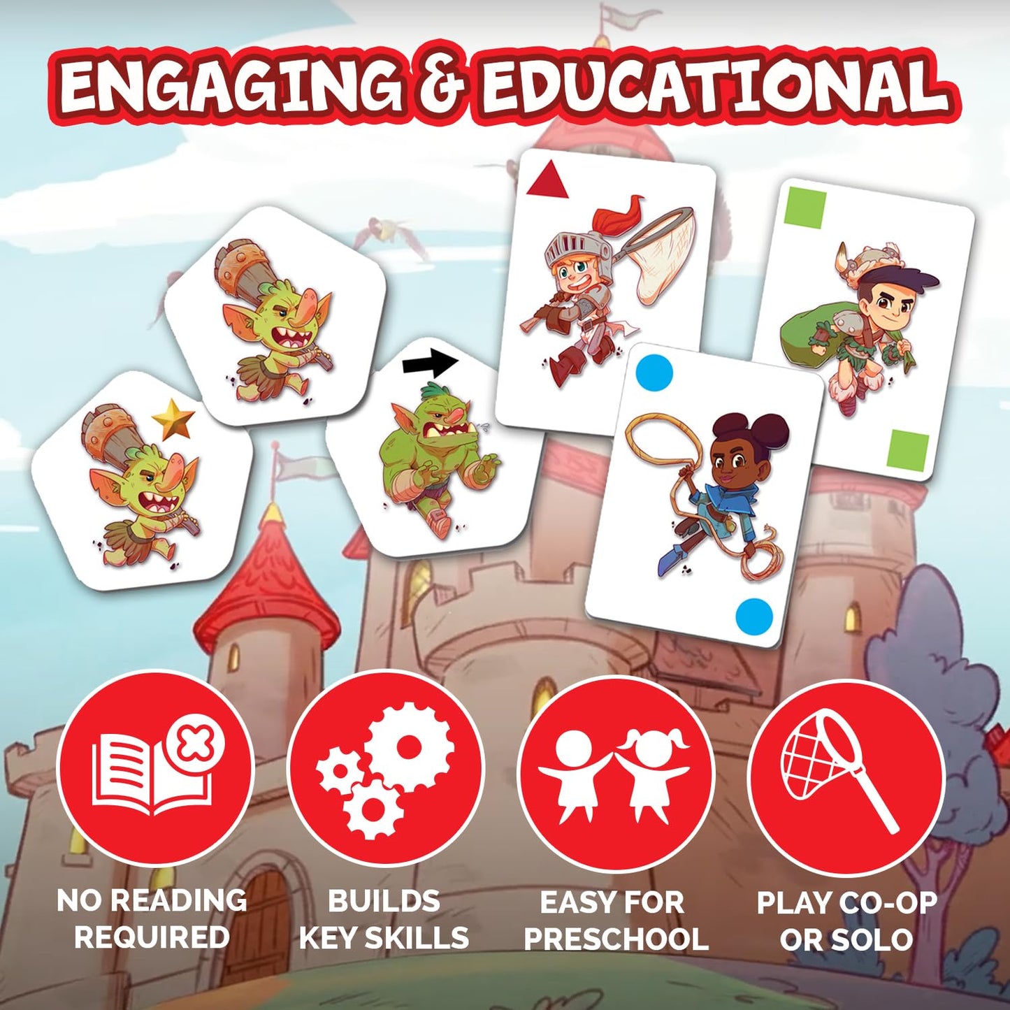 Fireside Games: My First Castle Panic – Cooperative Kids Board Game 4+