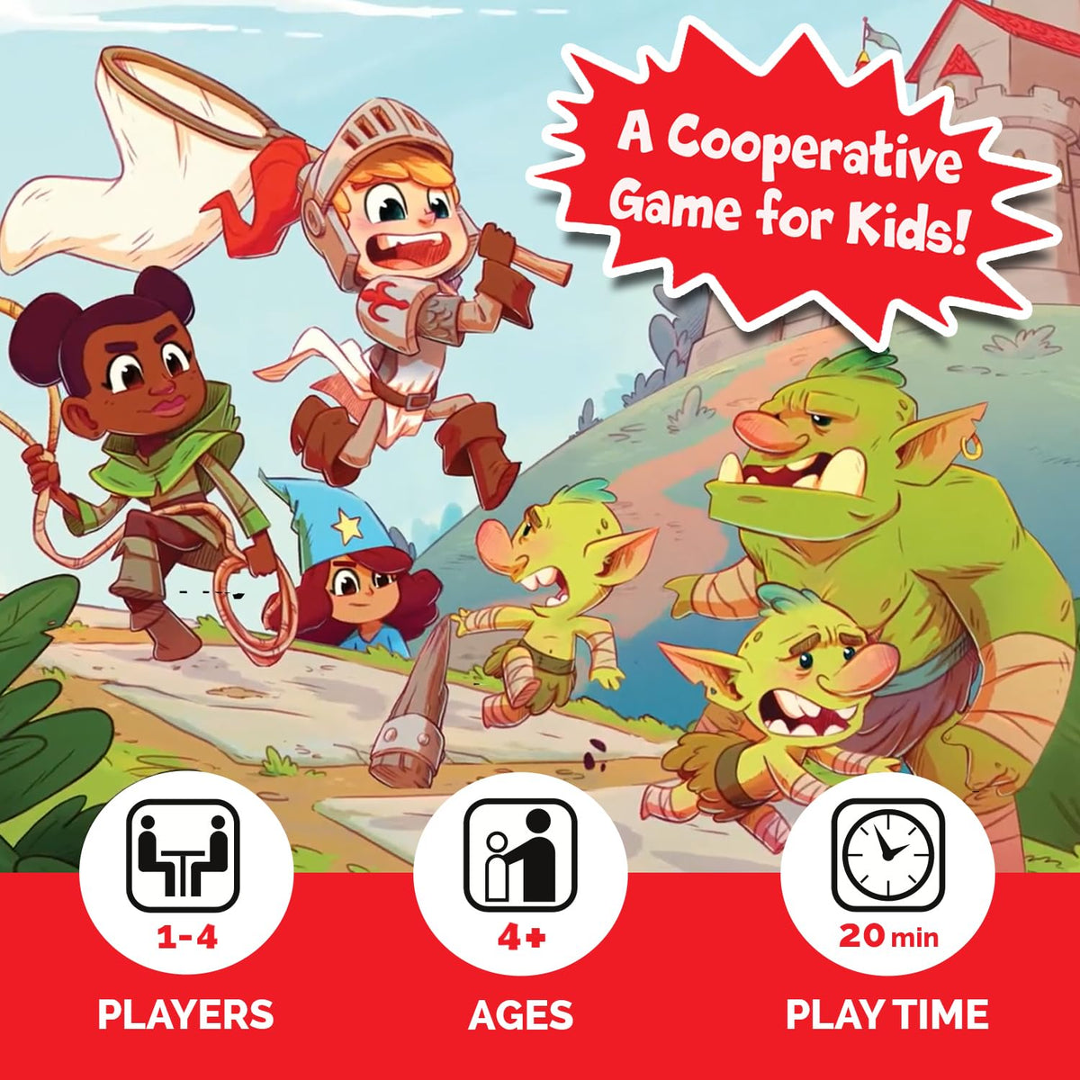 Fireside Games: My First Castle Panic – Cooperative Kids Board Game 4+