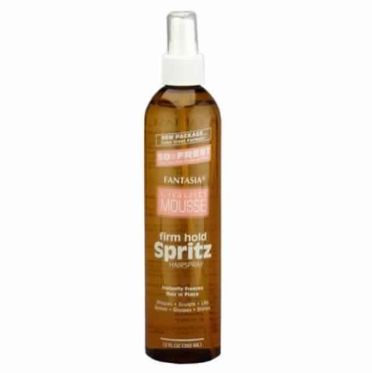 Fantasia IC Liquid Mousse Firm Hold Spritz Hair Spray for Flawless Styling 355ml/12 oz