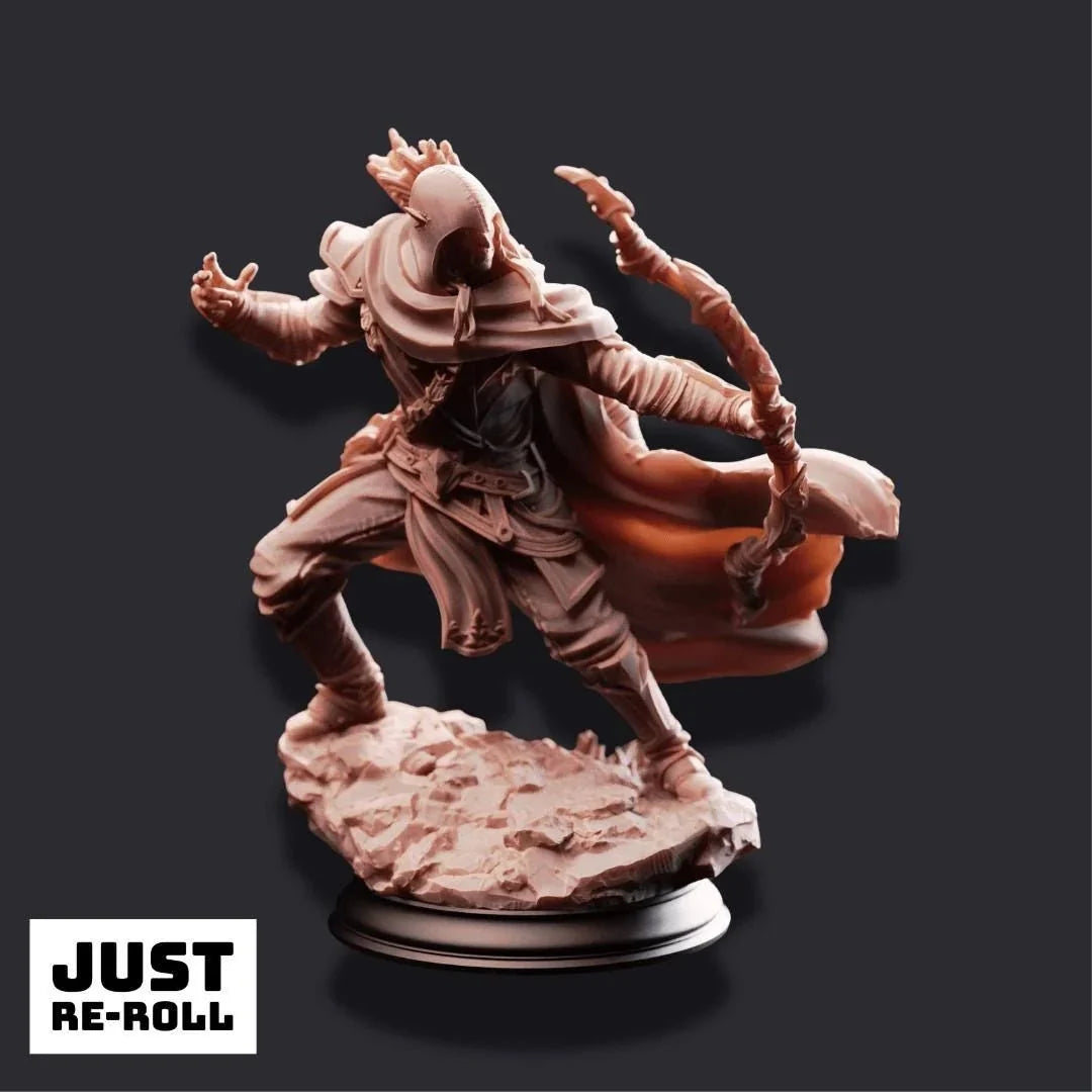 First Campaign Bundle - 8 Resin Fantasy Miniatures for DnD, Pathfinder & Tabletop RPGs