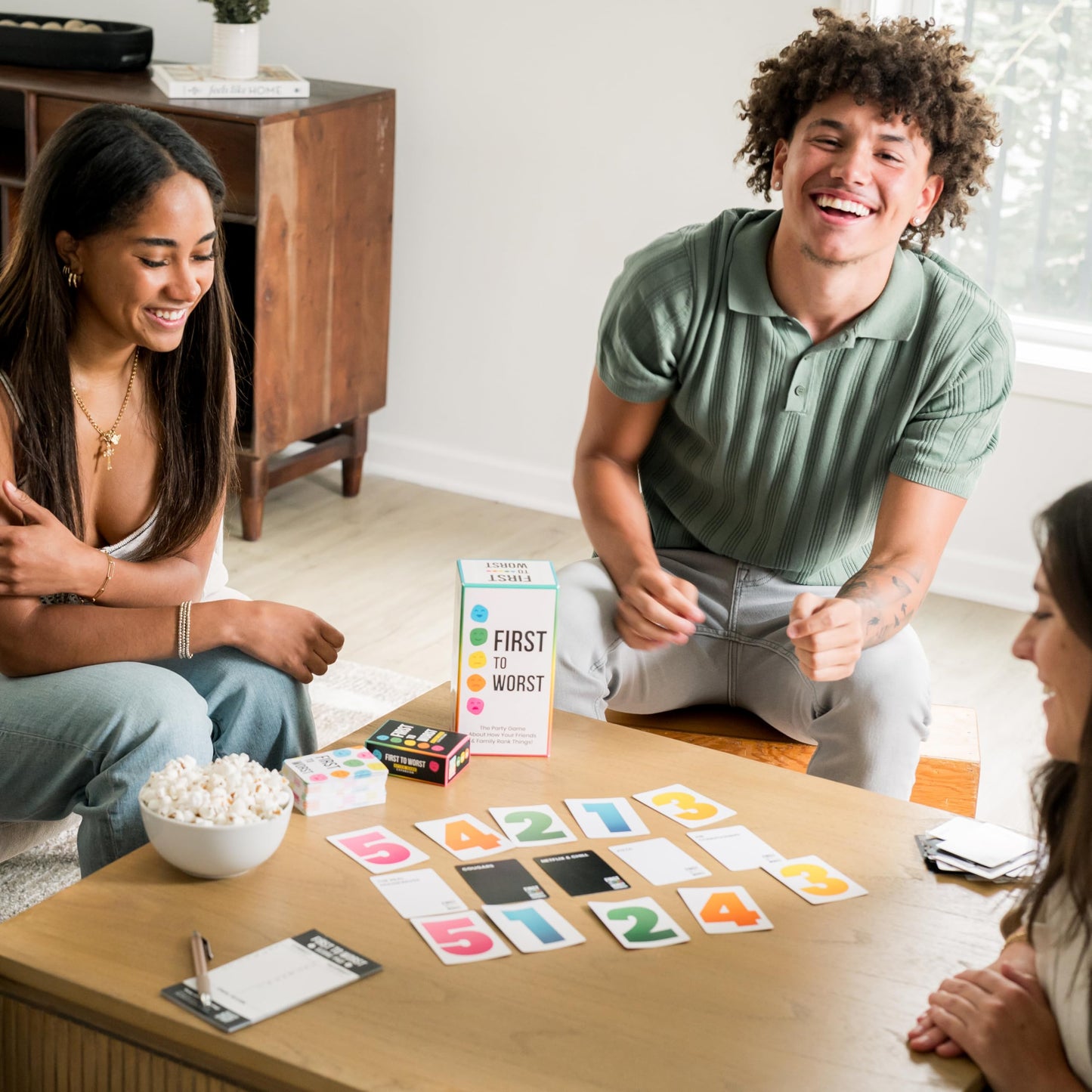 FIRST TO WORST Party Game + After Dark Set – Hilarious Ranking & Guessing Card Game for Friends & Family