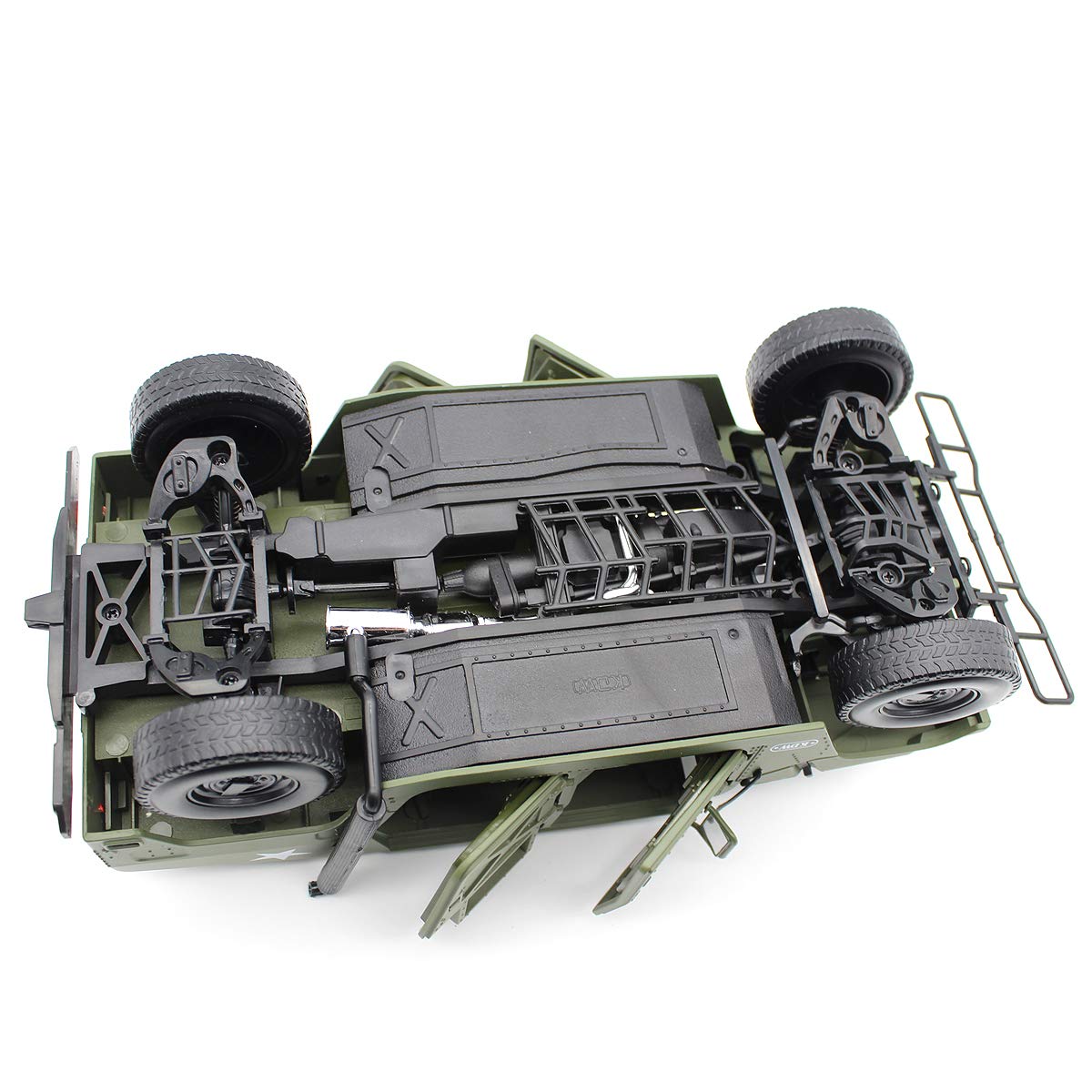fisca 1/18 Scale Diecast Military Armored Vehicle Battlefield Truck