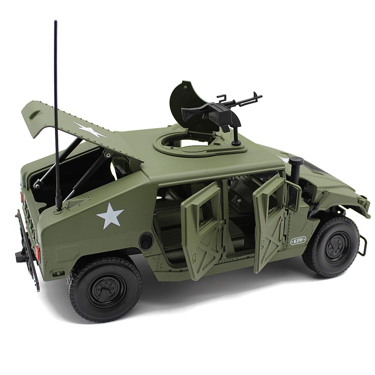 fisca 1/18 Scale Diecast Military Armored Vehicle Battlefield Truck
