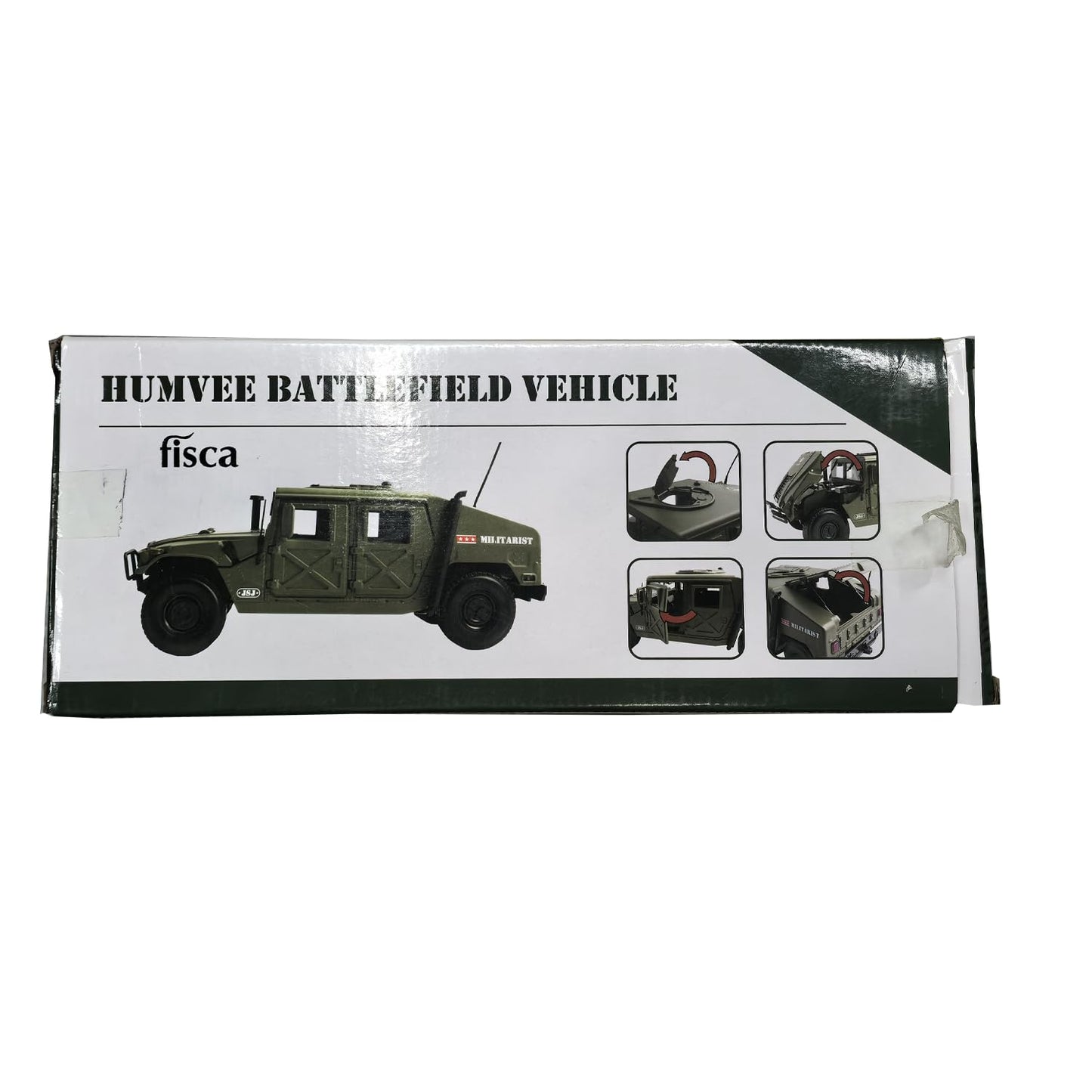 fisca 1/18 Scale Diecast Military Armored Vehicle Battlefield Truck