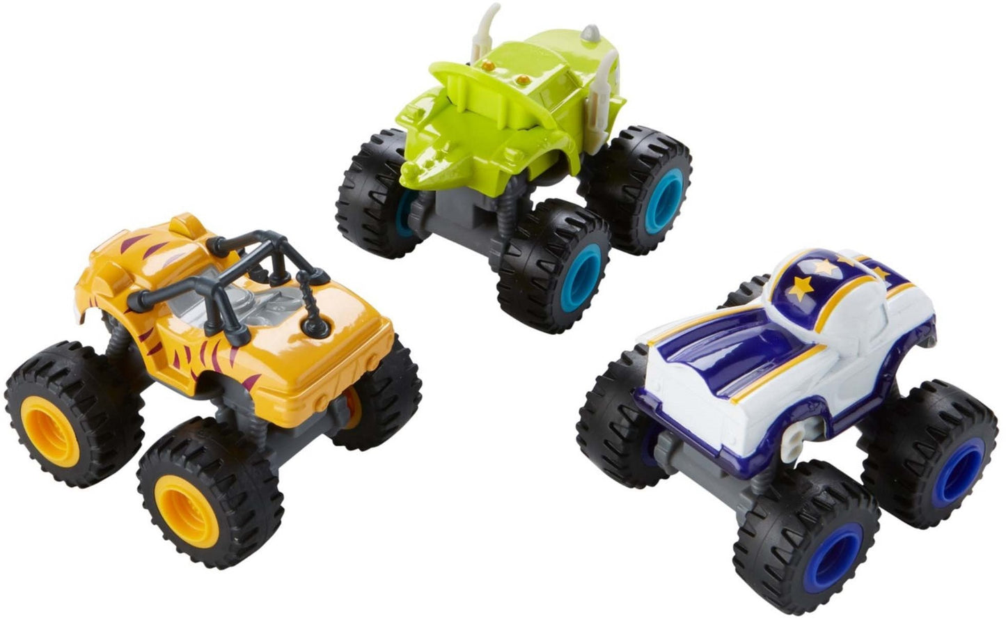 Fisher-Price Blaze & The Monster Machines 3-Pack Die-Cast Pack #2 – Darington, Stripes & Zeg