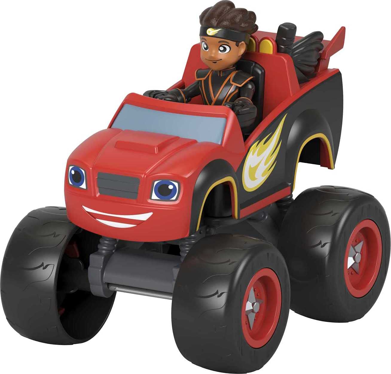 Fisher-Price Blaze & the Monster Machines Ninja AJ Truck & Figure Set — Preschool Racing