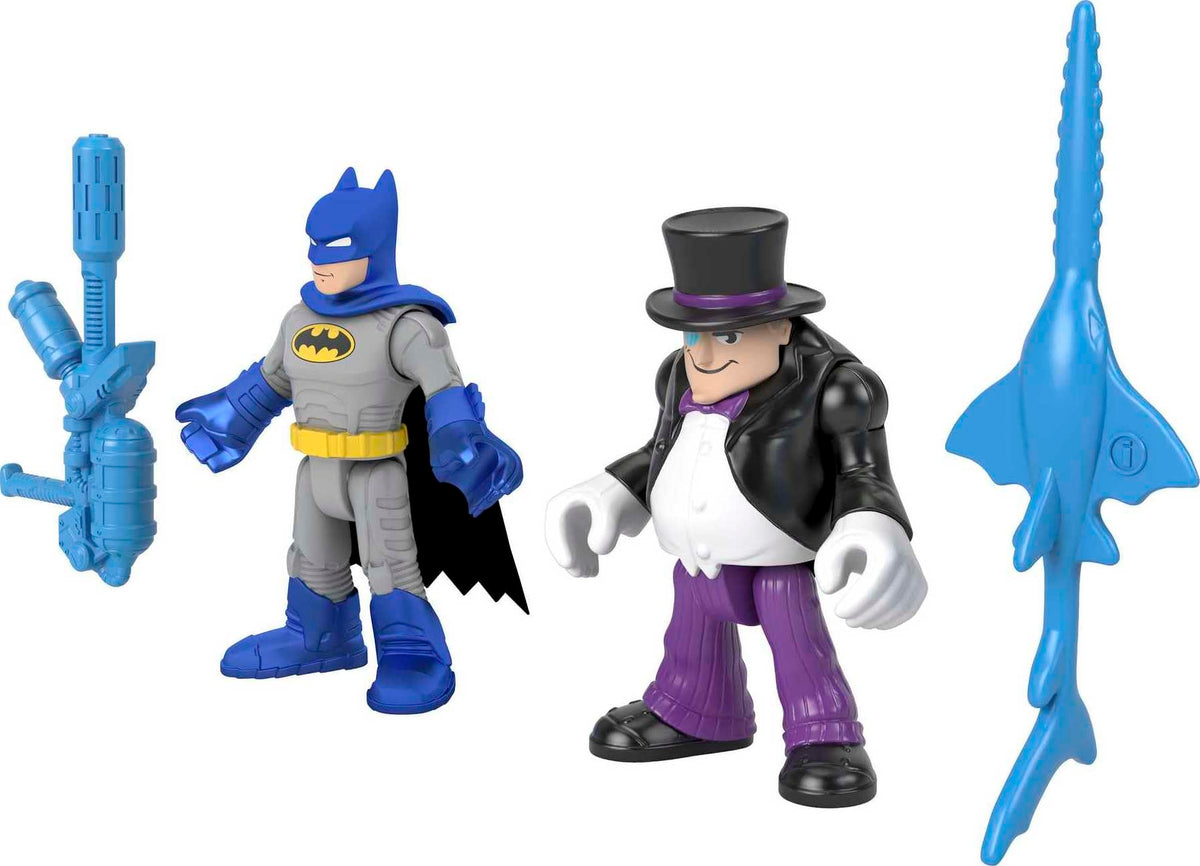 Fisher-Price Imaginext DC Super Friends Batman & The Penguin Figure Set — Ages 3–8