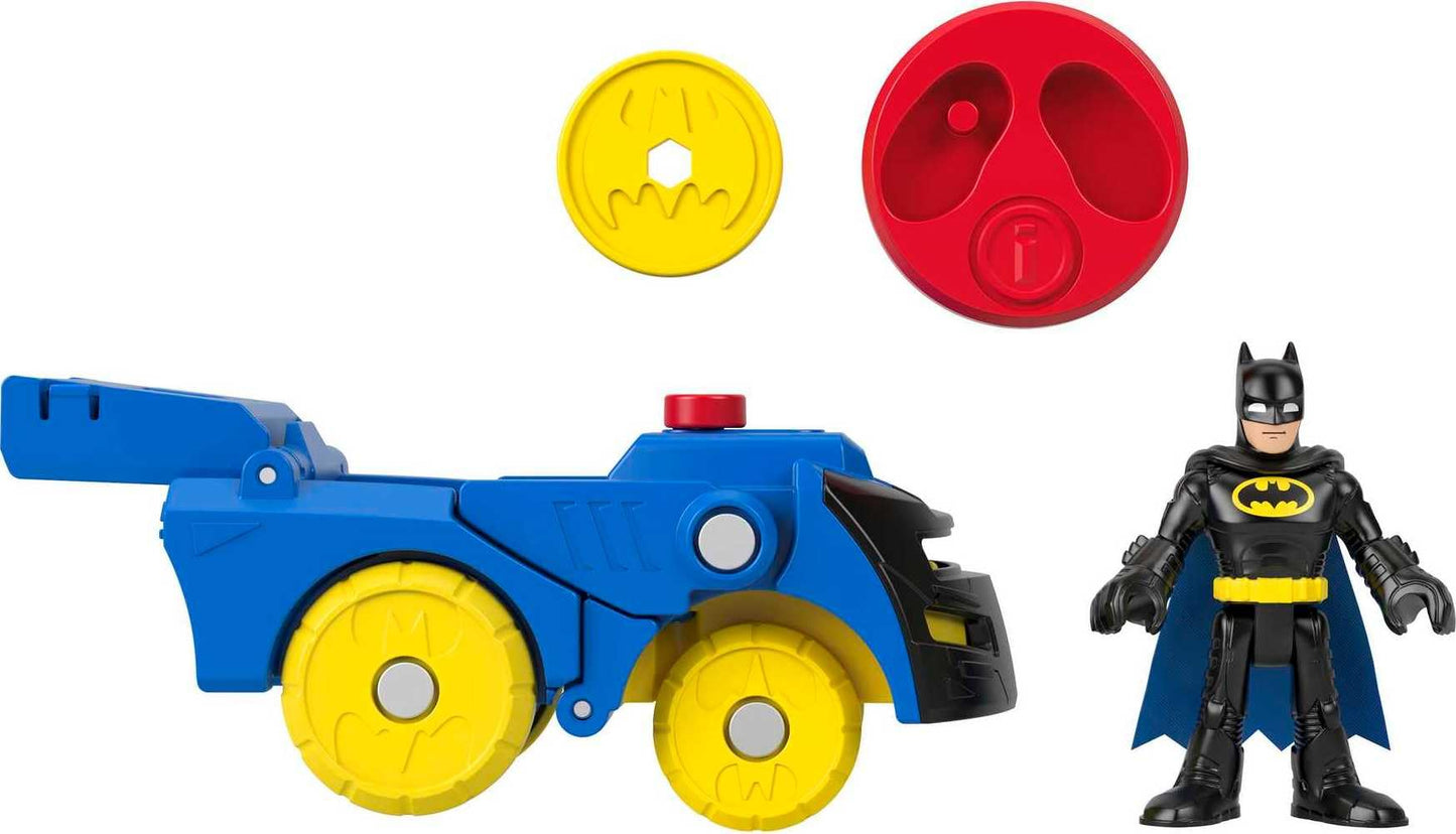 Fisher-Price Imaginext DC Super Friends Head Shifters Batman Batmobile Play Set
