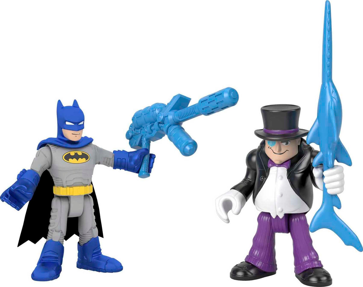 Fisher-Price Imaginext DC Super Friends Batman & The Penguin Figure Set — Ages 3–8