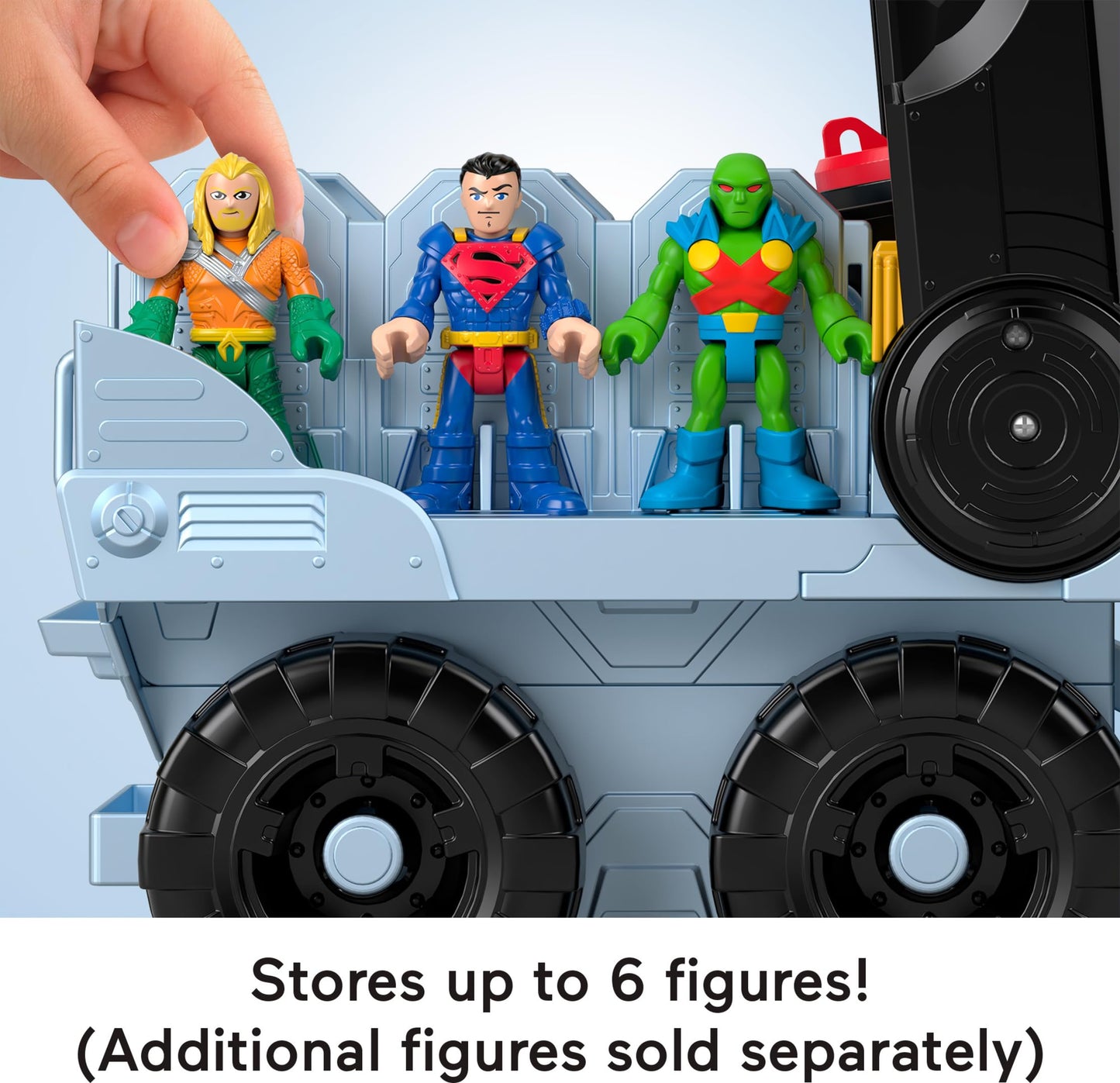 Fisher-Price Imaginext Batman Bat-Tank Transforming Vehicle – Lights, Sounds & Battle Action for 3+