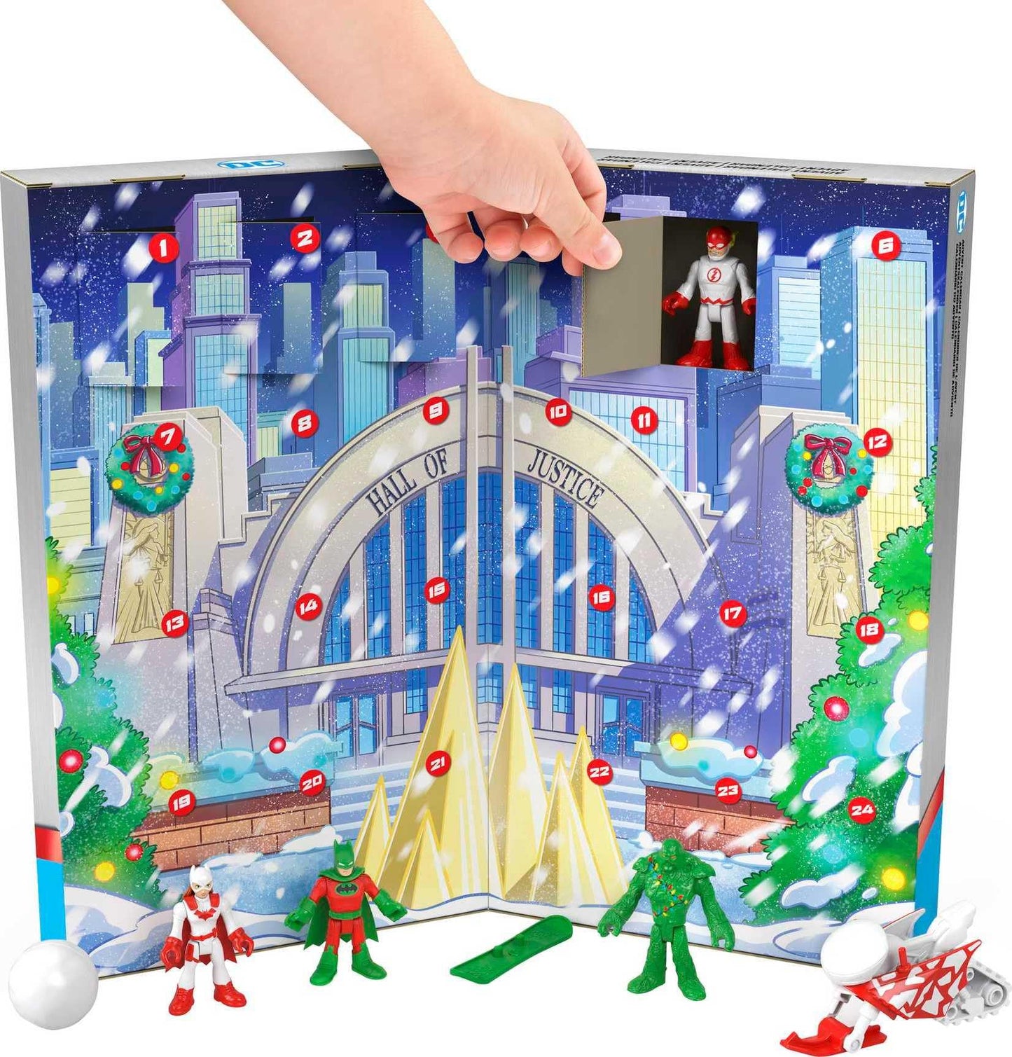 Fisher-Price Imaginext DC Super Friends Advent Calendar – 24 Surprises